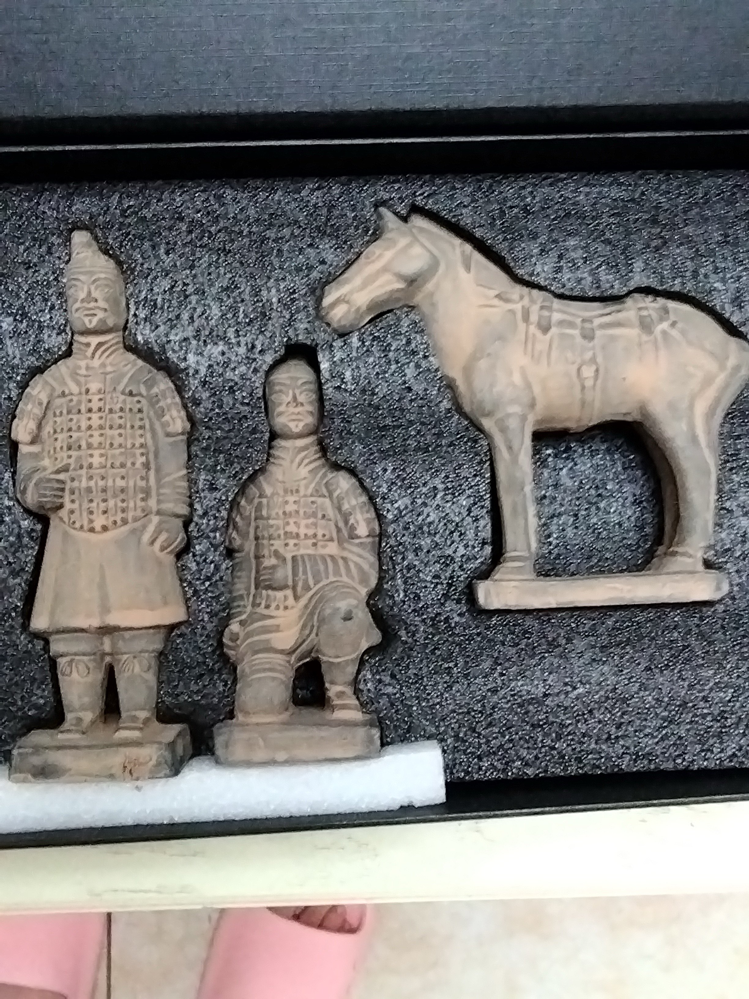 西安兵馬俑紀念品擺件秦始皇文創禮物陝西特色旅遊紀念品送外國友人禮物