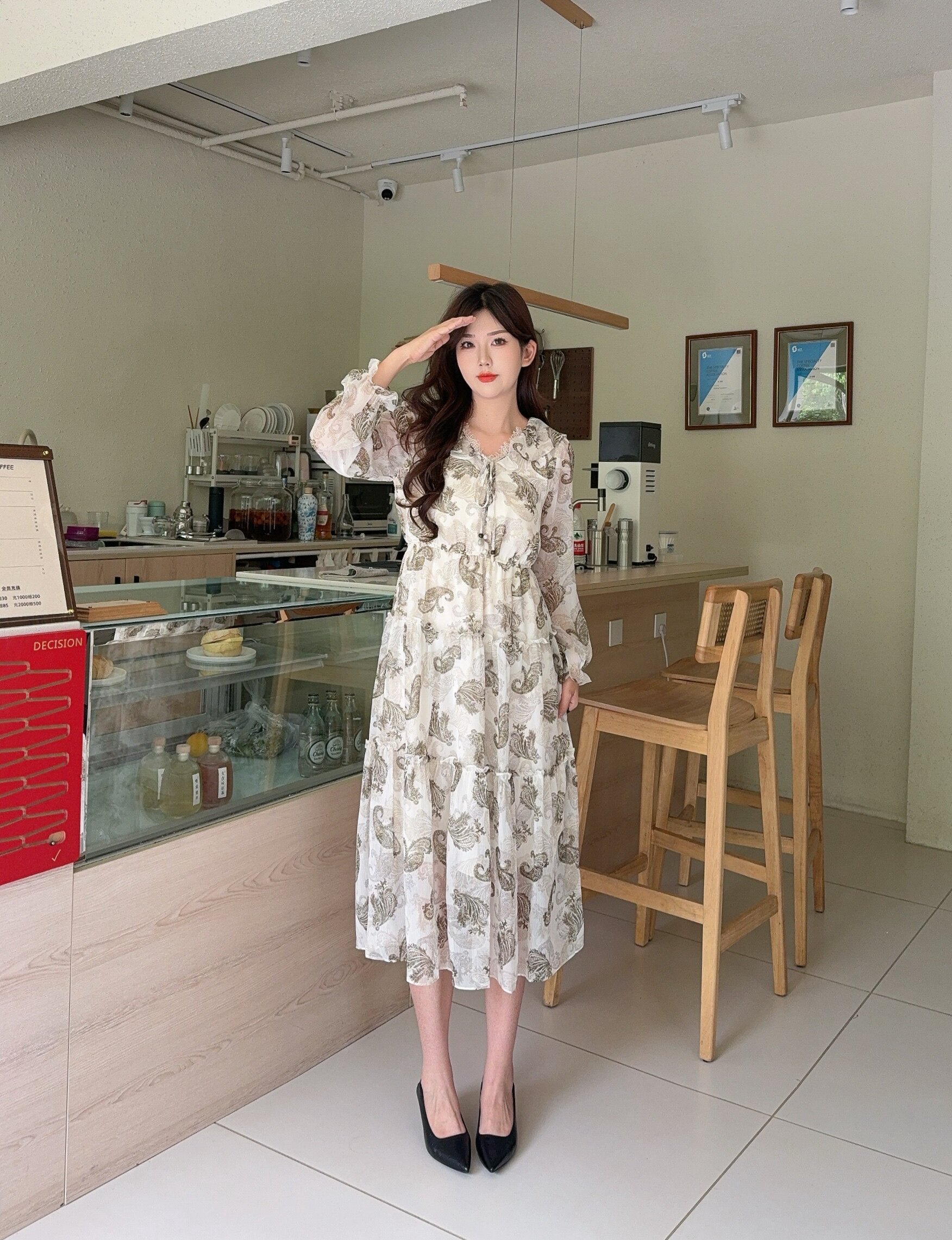 品淡法式通勤黑色高跟鞋 不累脚不磨脚设计 小码女鞋313233