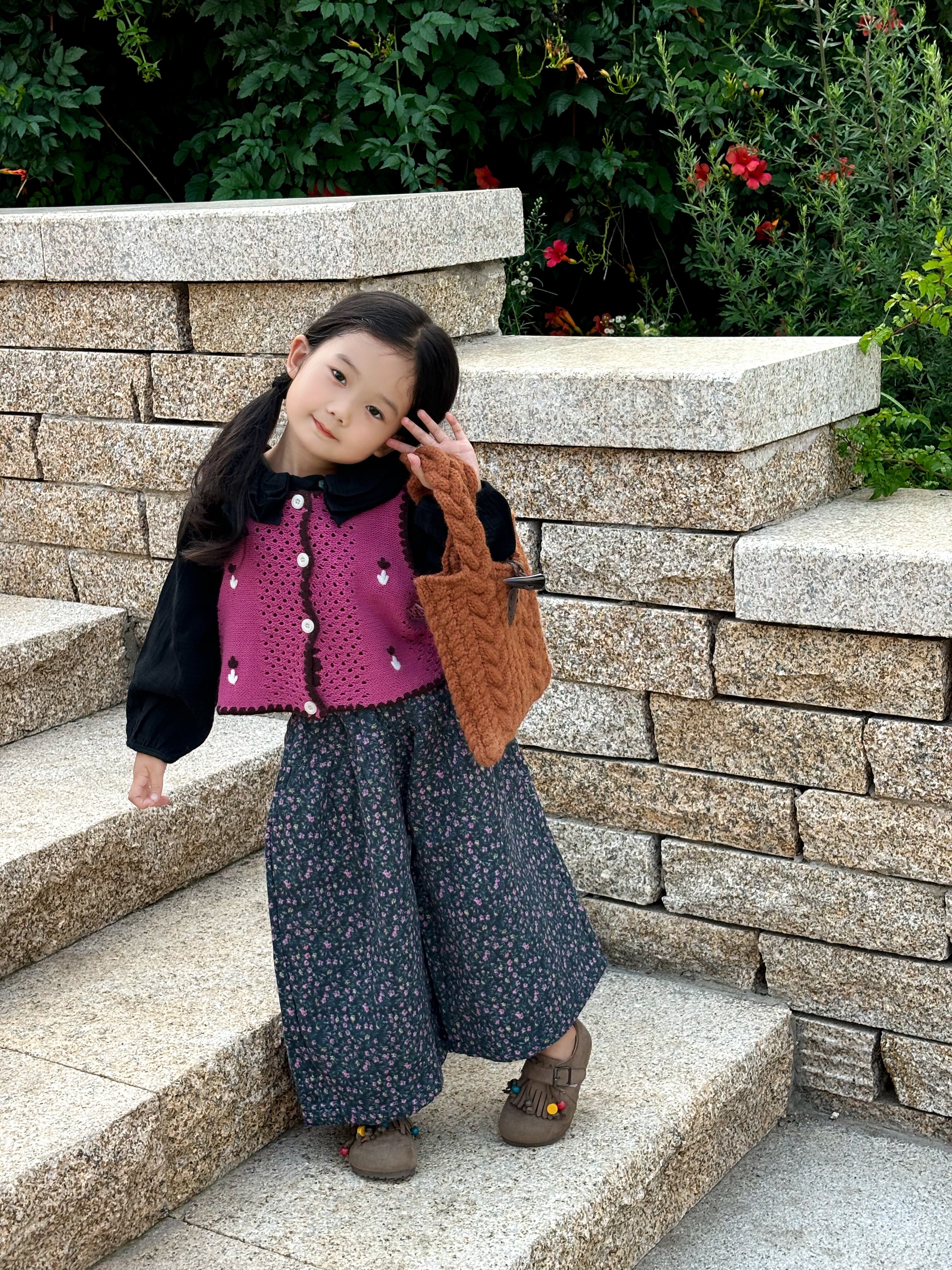 Customer photo for Rose Crochet Vest, 100cm