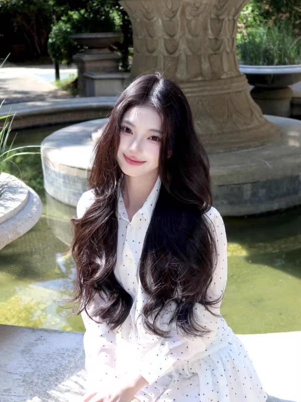 真我整顶全头套假发 大波浪卷发自然蓬松 蕾丝无痕隐形不露边 真发材质可烫染造型