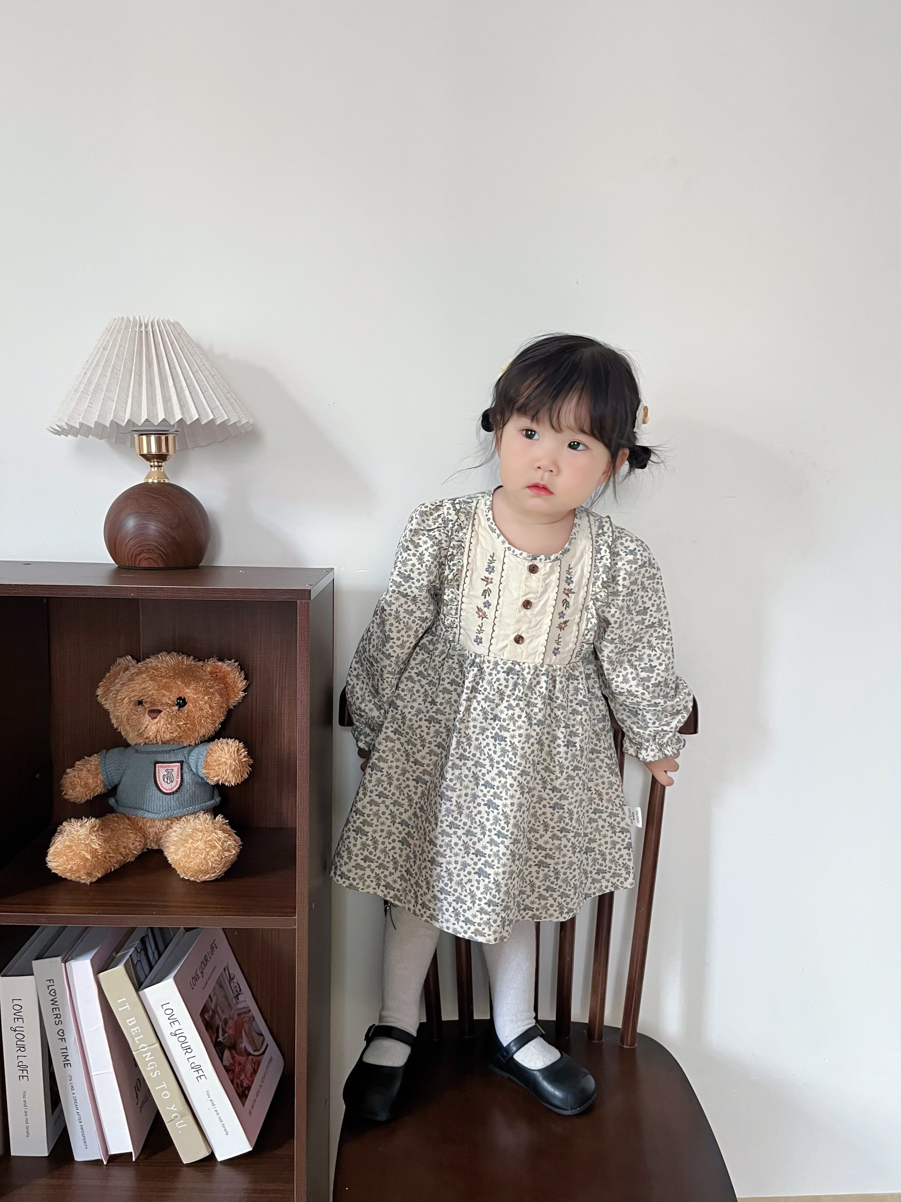 Customer photo for Apricot/Bohemian flowers; 100cm