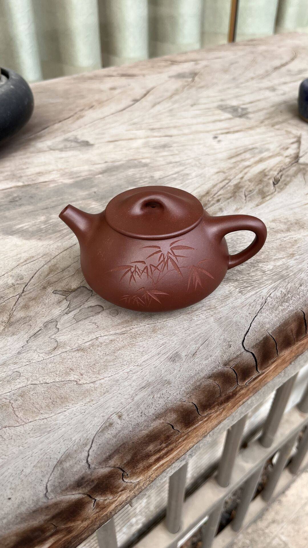 顾景舟底槽清紫砂茶壶纯手工石瓢茶壶宜兴紫砂茶具组