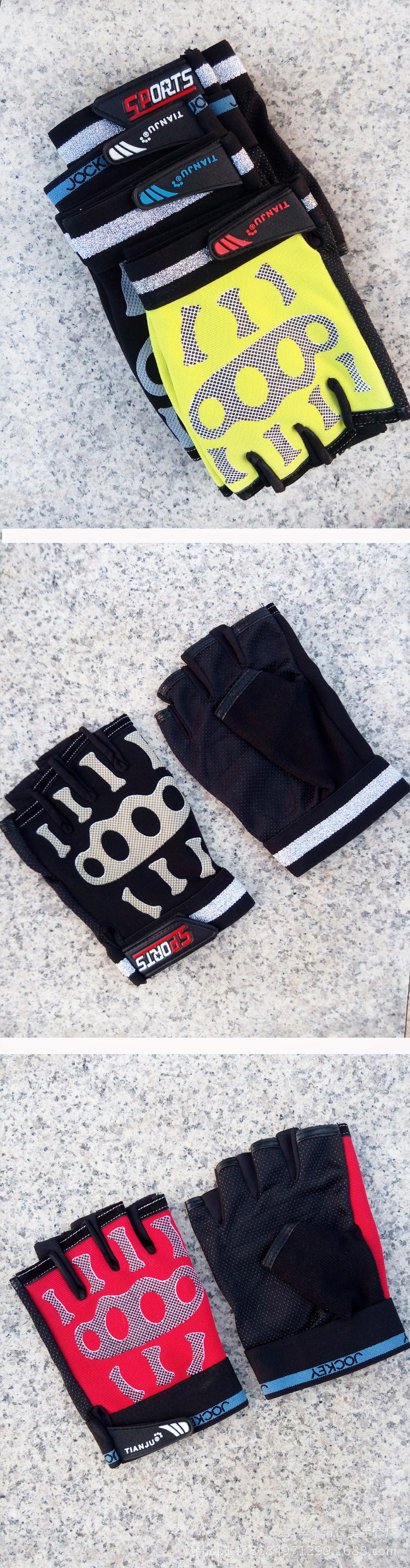 Gants pour vélo mixte - Ref 2250448 Image 15