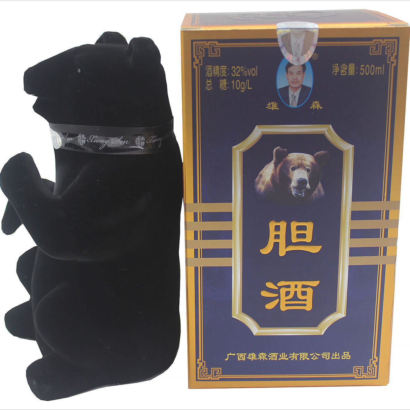 ◇◇熊胆酒 500ml 未開栓 古酒 中国酒 西雄森酒