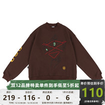 Equality embroidered sweater couple 2021 new trend autumn loose clothes men autumn coat tide