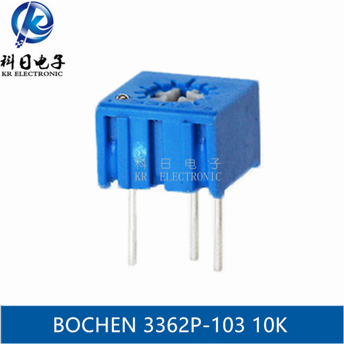 BOCHEN MANUFACTURER DIRECT 3362P-103 10K square single lap top tone glass glazed potentiometers