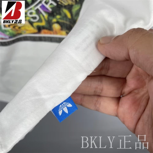 Adidas, спортивная хлопковая модная дышащая футболка для отдыха, для бега