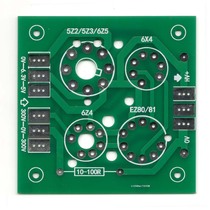  Tube rectifier 5Z25Z35AR46Z56X5EZ80EZ816Z46X4 Compatible board