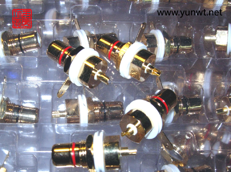 Premium Heavy stock RCA socket bile pre-grade power amplifier chassis mount with preferential price 5 5 5 yuan-Taobao