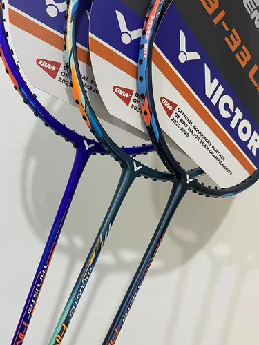 Victor Victory Badminton Racket Single Shot Full Carbon Fiber High Found Attensive TK HMR Big Hammer