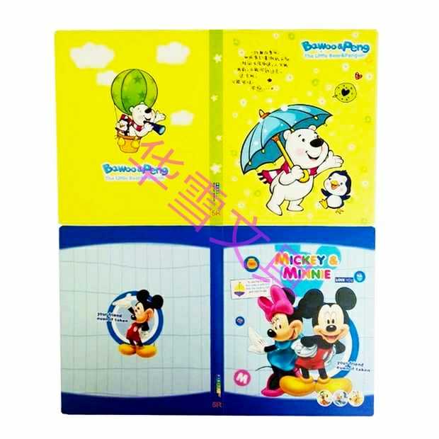 Simple Album PVC Plastic Face Cartoon Children Album 5R 7 Inch Album Movie Set 7 Inch Over Glue Photos 36 Chang-Taobao