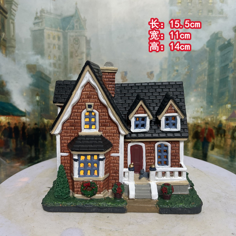 Hand-Painted Ceramic House Home Decoration Ornaments Hand-Painted Ceramic House Home Decoration Ornaments