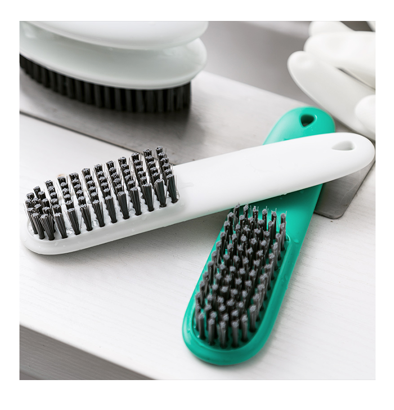 Porcelain soul shoe brush household laundry soft brush shoes an artifact does not hurt the multi - function long - handled brush clean
