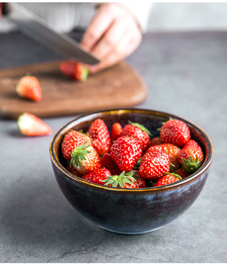 Porcelain soul creative variable glaze breakfast tray plates of household ceramics tableware restoring ancient ways round flat steak dinner plate