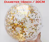 Прозрачные блестки для ногтей, диаметр 28мм, 28см