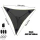 Треугольная подвеска черная 4 метра