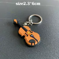 Музыкальные инструменты, брелок, скрипка, 1 шт