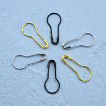 Gourd Black Gold Silver Bronze pin small size large old-fashioned safety pin simple clothing tag buckle