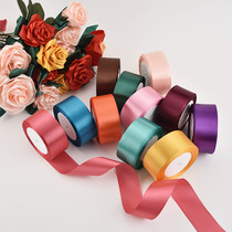 4cm wide ribbon rose silk ribbon ribbon cm red ribbon cake gold decoration Christmas packaging bow