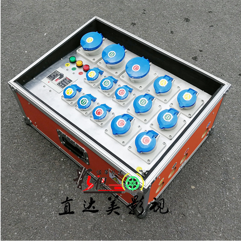 Film and TV photographic lamp multiple lamps use electric box high power distribution box 500A film and television dysium lamp power box