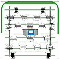 Studio Lighting Set Large Studio Lighting Design Lights Map for Multi-Pilot Interview