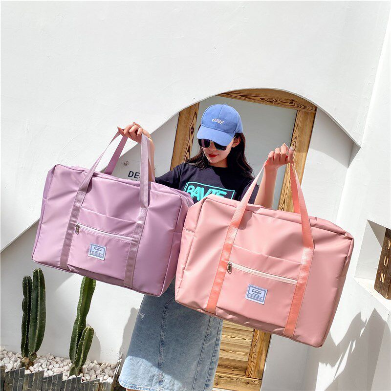 Student living on campus luggage bag going out travel bag men's and women's accommodation luggage bag dormitory middle school students short-distance portable light