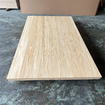 New zealand pine pattern pure solid wood straight panel wardrobe cabinet board pedal children's furniture diy square material board