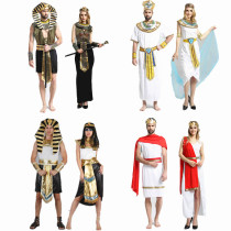 Halloween Cosplay Costume Cleopatra Queen of Egypt Queen of the Nile Dame Performance Party Dress