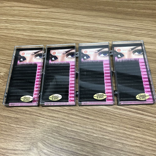 0,05C Extra Thin Lose Lawselashes Prabting Practing Practice волосы 10/11/12/13 мм.