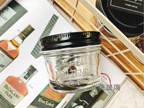 Carved glass bottle Sealed jar Birds nest bottle Jam bottle Ice cream yogurt dessert cup Honey pickle bottle Storage jar