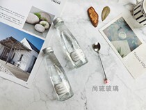Glass bottle Instant stewed birds nest bottle Fresh stewed birds nest sub-bottle Beverage high-grade sealed tank Transparent glass bottle