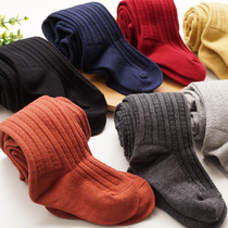 90 yards girls pure cotton pantyhose childrens 22 spring and autumn net twist knitting elastic one-piece socks dance socks