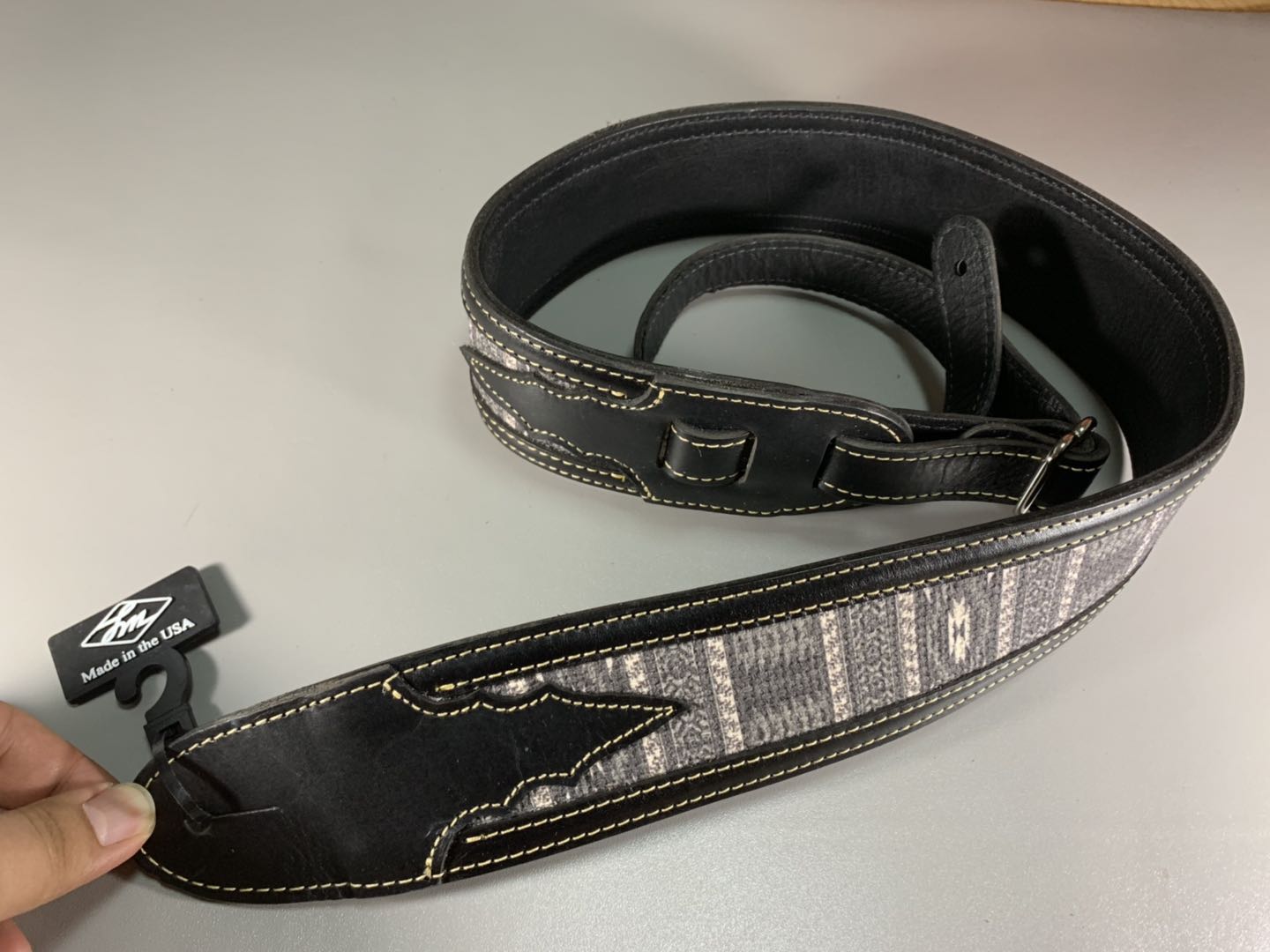 LM Straps Western style classic with Leather