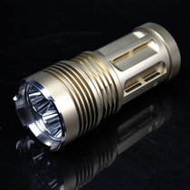 Strong light aluminum alloy T6 small steel gunner torch long-range king outdoor light high power 3 to 18 lights