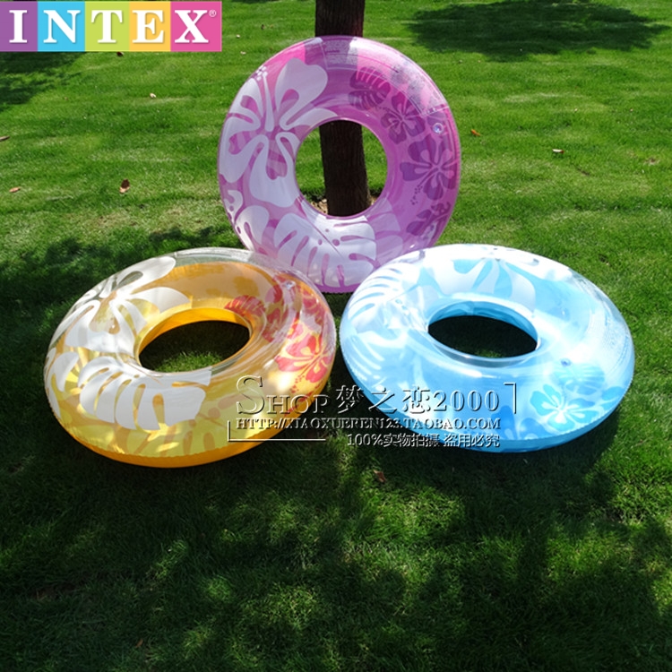 Transparent enlarged swimming ring, adult lifebuoy, armpit ring, sitting ring, floating ring, thickened blisters