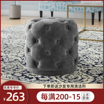 Sofa stool Stool Changing Shoes square stool Cloth Art Piers table Stool Doorway Wear stool Pstool Stool Living-room Round Stool