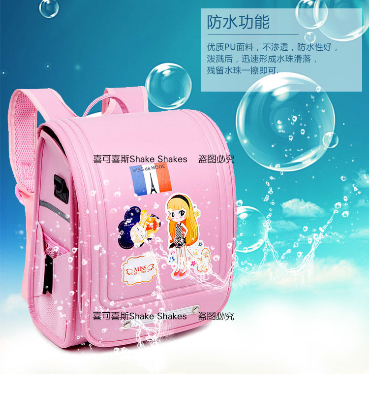 Học sinh tiểu học, túi xe đẩy Nhật Bản, 2019, nam nữ, trẻ em, 1-27, 5-6, công suất lớn, sử dụng kép, tiếng Hàn - Túi bé / Ba lô / Hành lý balo cho bé trai