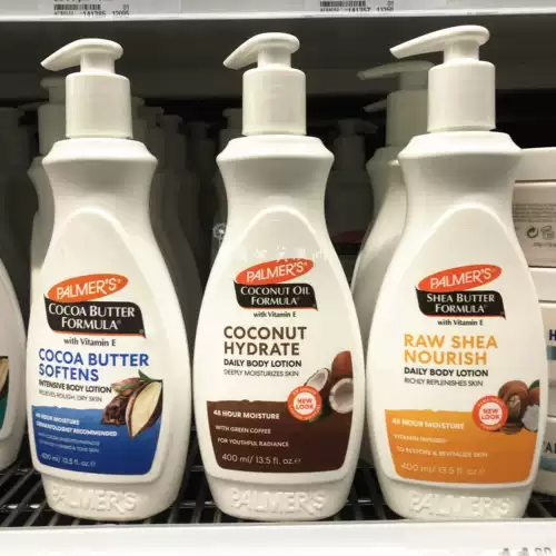 Австралийский лосьон Palmers Lotion Palma Milk Увлажняющий кокосовый какао фруктовый масла увлажняет 400 мл