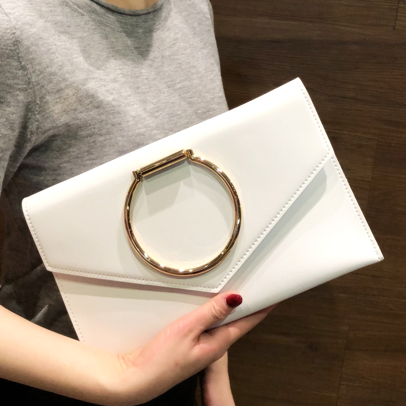 Tide brand bag women's large-capacity handbag exquisite handbag temperament messenger shoulder bag all-match casual clutch bag tide