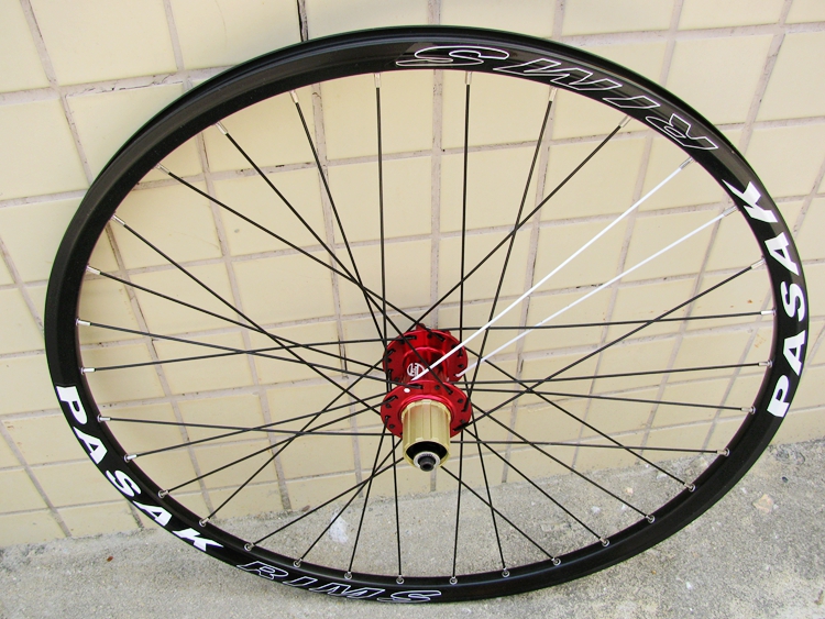 Roues de vélo Mountain Bike PASAK 26 pouces - Ref 2372457 Image 8