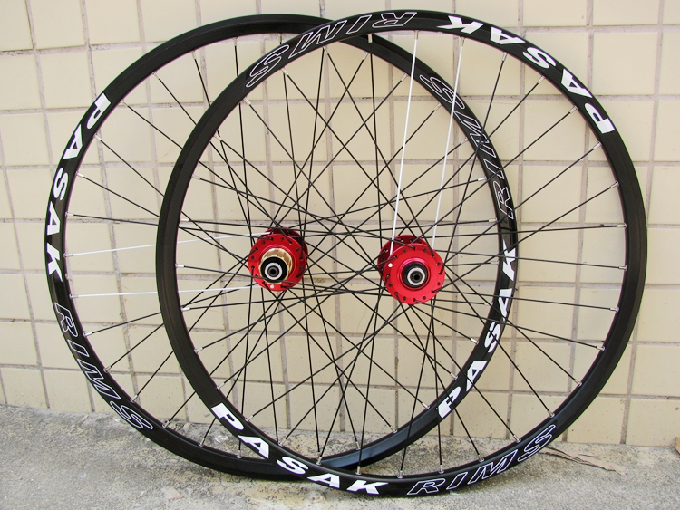 Roues de vélo Mountain Bike PASAK 26 pouces - Ref 2372457 Image 6