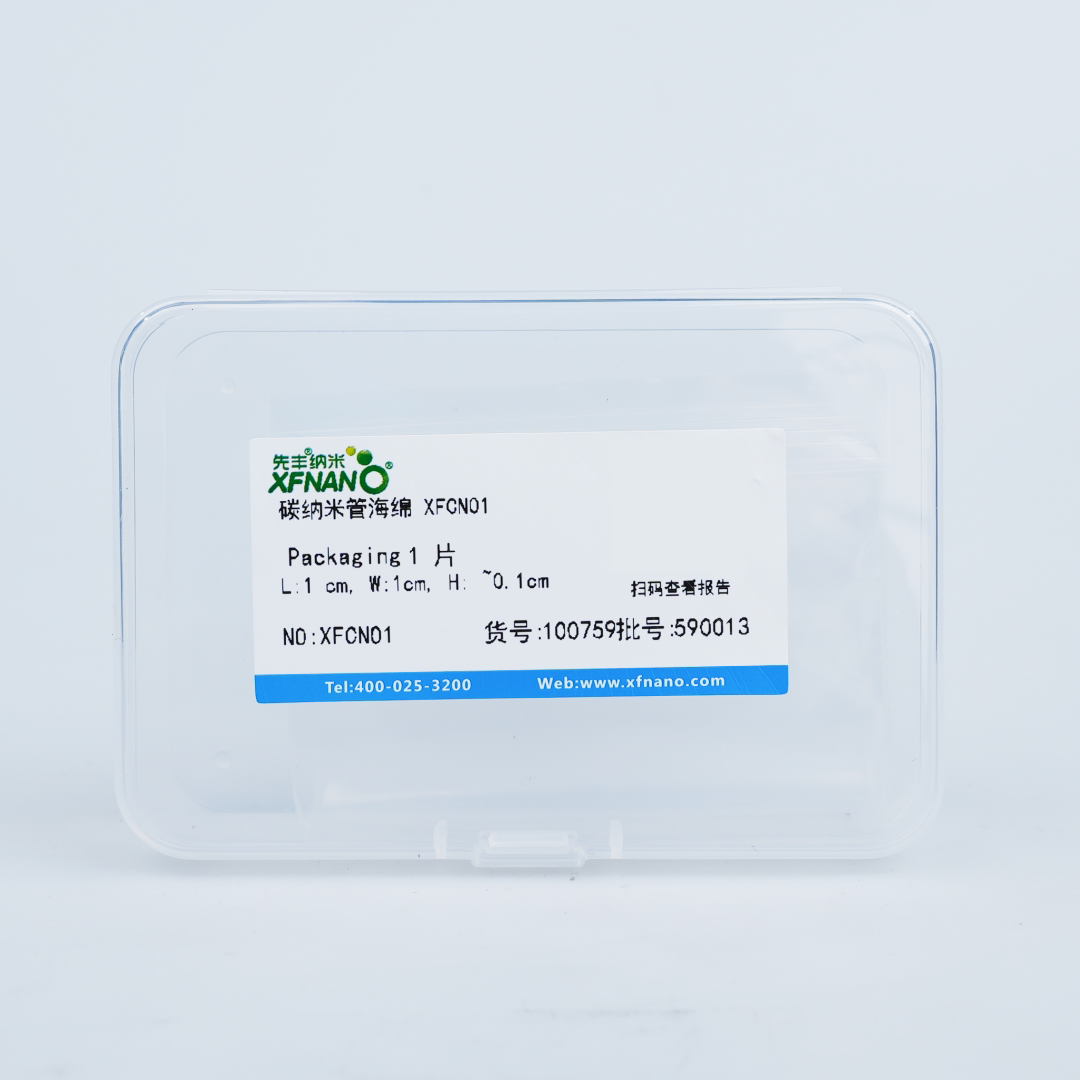 先丰纳米xfnano碳纳米管海绵 XFCN01 1 片