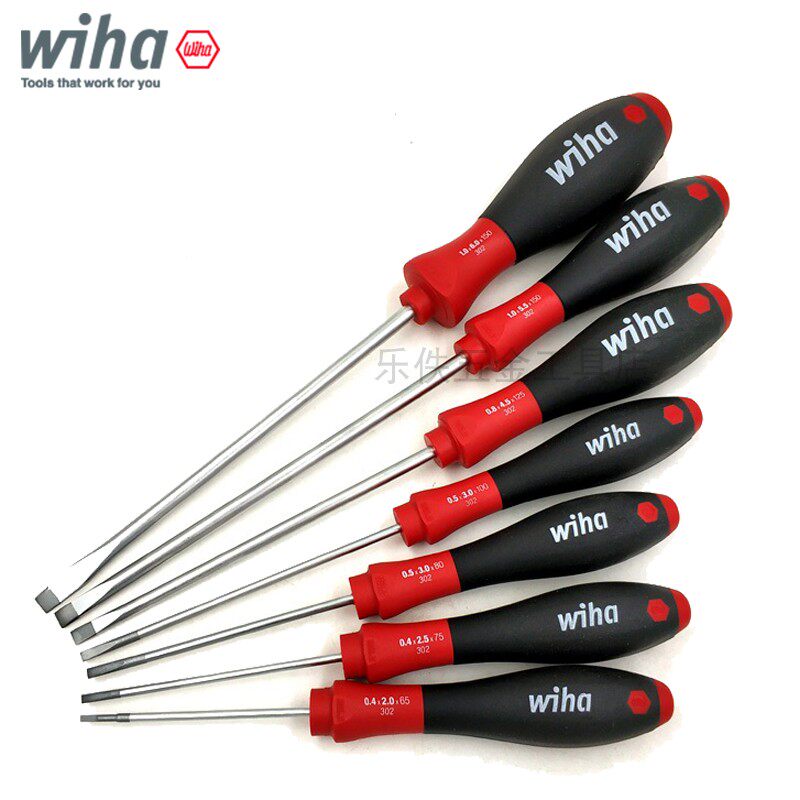 Imported German Wiha Weihan 302 straight screwdriver screwdriver screw driver 2 2 5 3 3 5 4 4 5 5 5 8