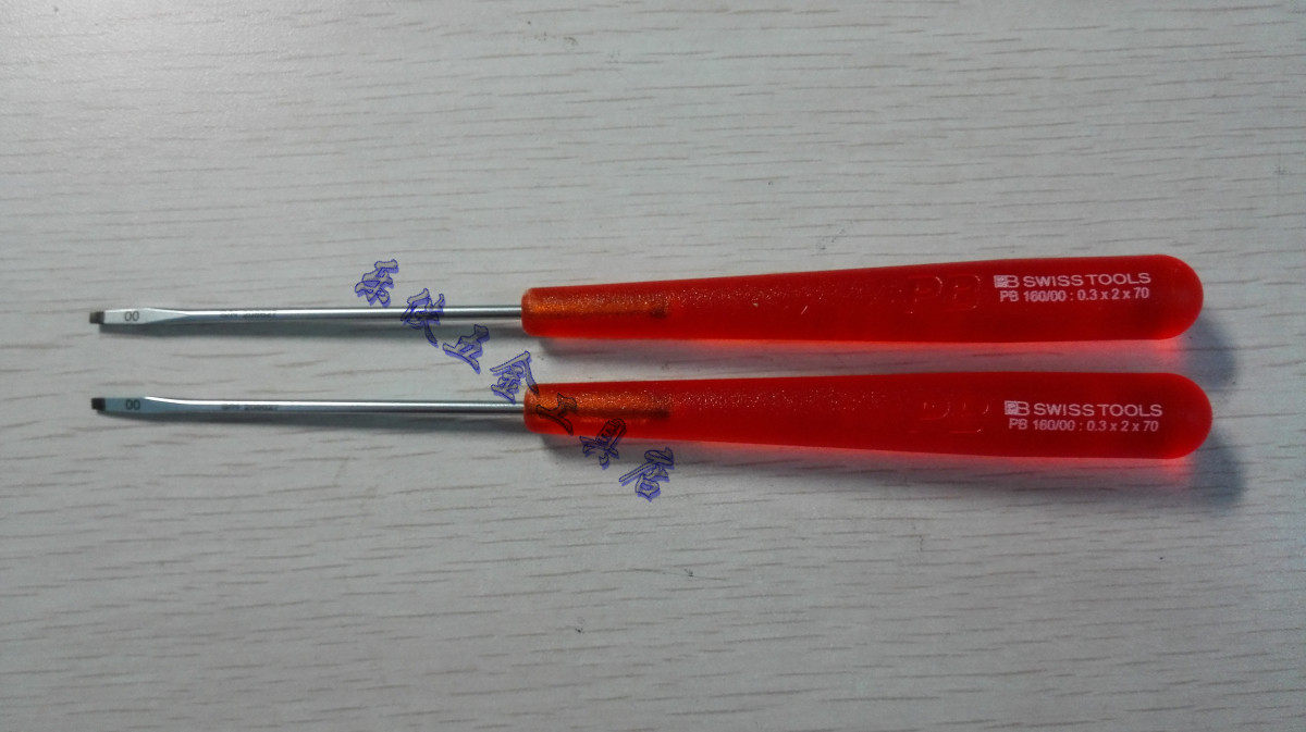 Swiss PB Swiss Tools precision slotted screwdriver PB 160 00-70 0-80 1-90