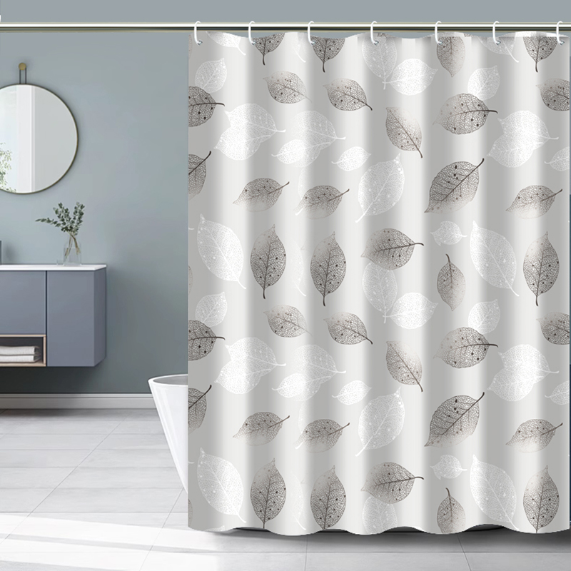 Upscale washroom thickened waterproof bath curtain bathroom mildew-proof bath curtain cloth partition curtain hanging curtain hanging curtain bathing curtain-Taobao