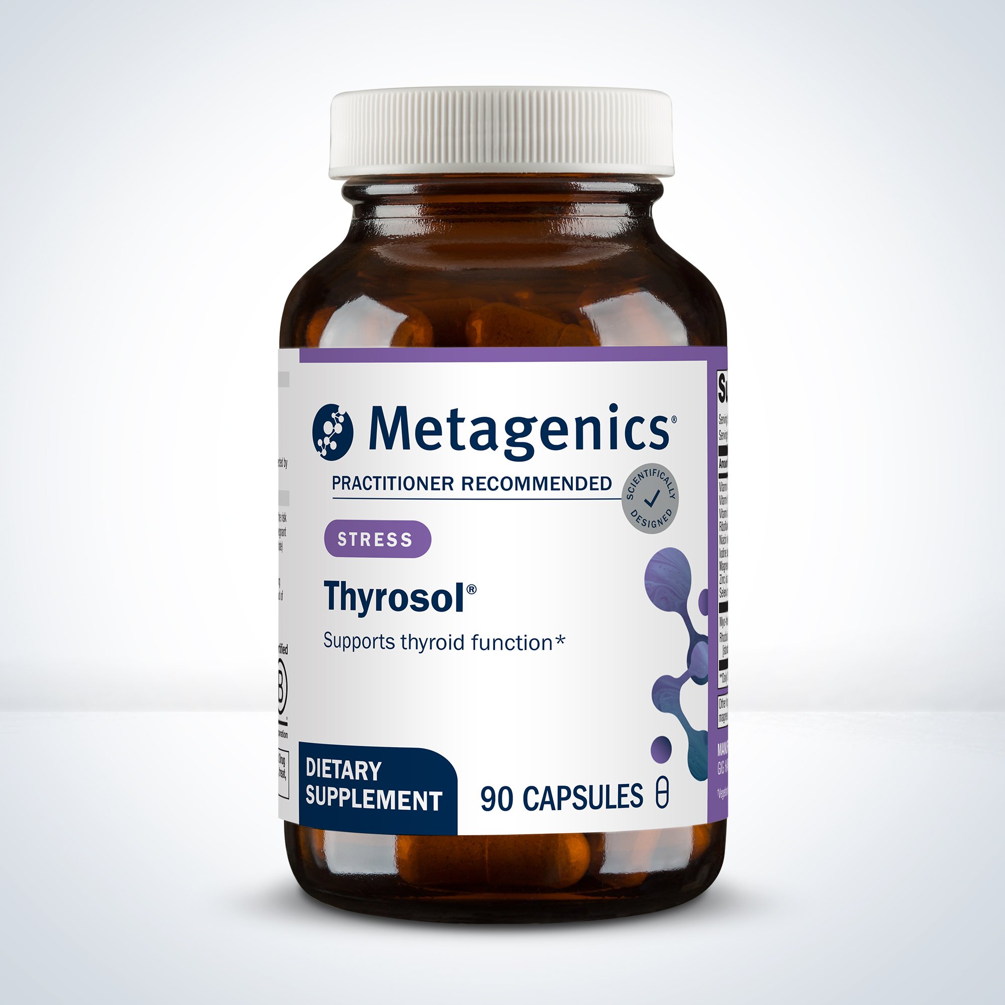 Metagenics麦特金尼斯甲状腺营养支持Thyrosol碘硒维生素保税顺丰