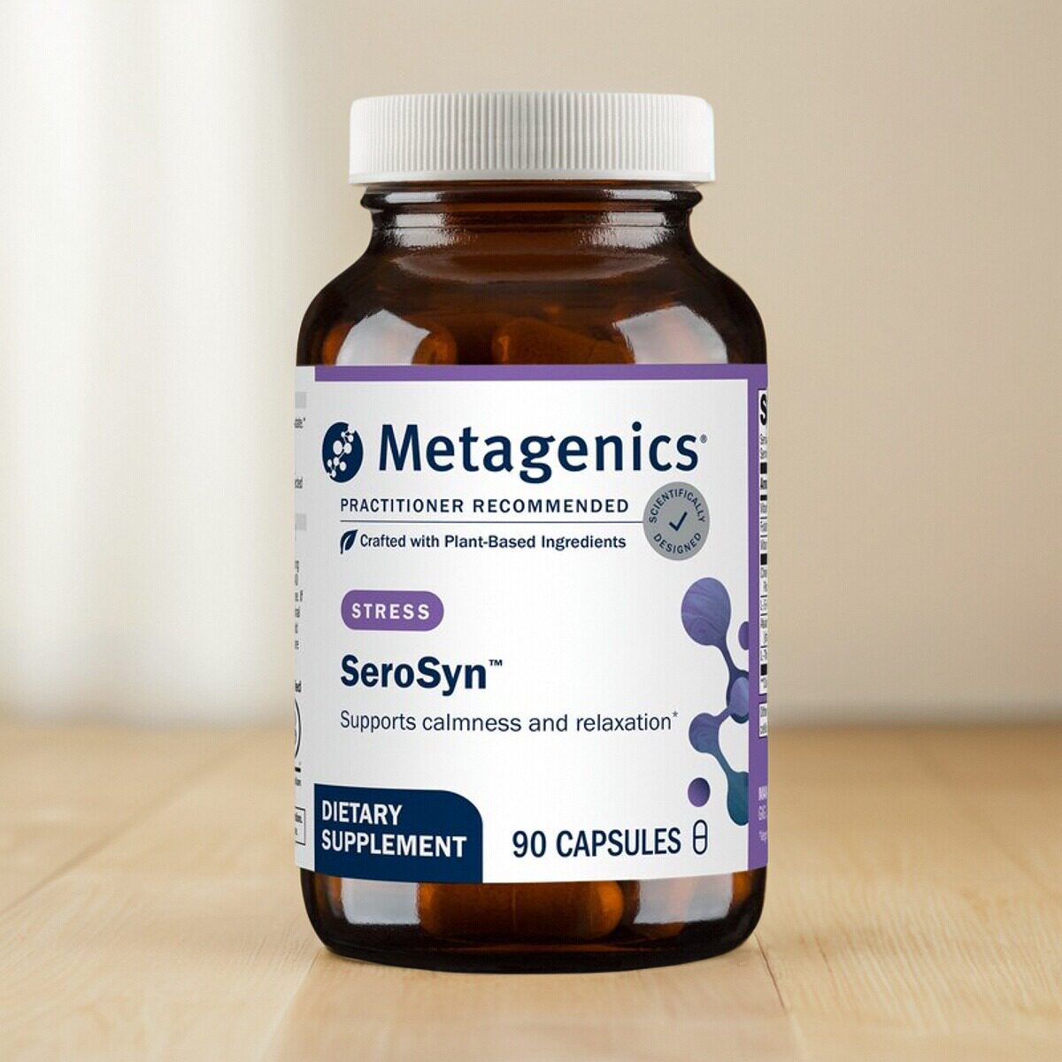 Metagenics麦特金尼斯血清素代谢平衡Serosyn情绪支持保税仓顺丰
