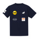 Table Tennis Clothing Men's T-Shirt 2026 German Bor Jersey Dusseldorf Club, 100% Polyester Fiber