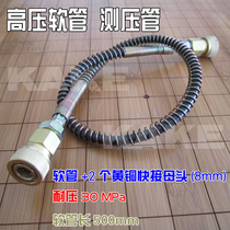 Inflatable tube Pump hose High pressure pipe High pressure over-the-air pipe Pressure measuring pipe 30Mpa 40MPa M10X1