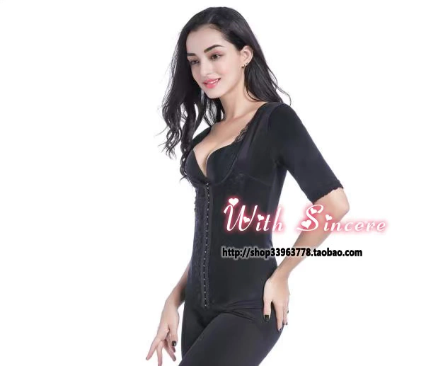 Phần mỏng hút mỡ phần tư tay áo sau sinh bụng corset chia nhỏ phù hợp với cánh tay gầy